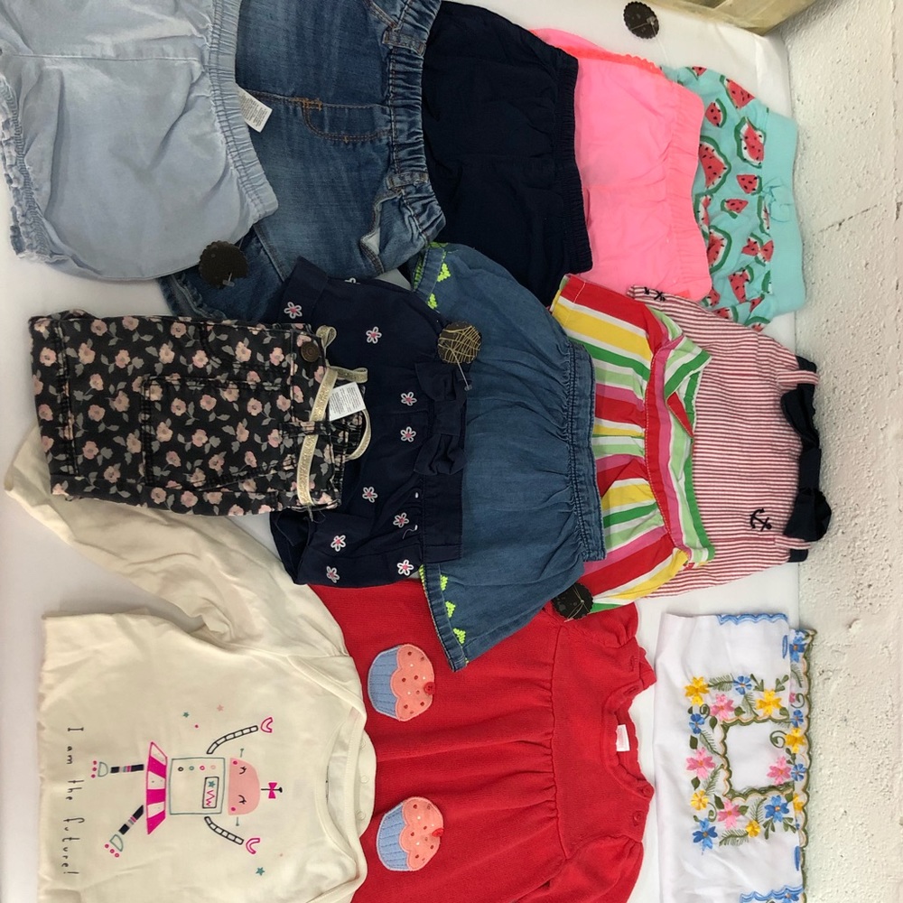 Lot of baby girls clothes all size